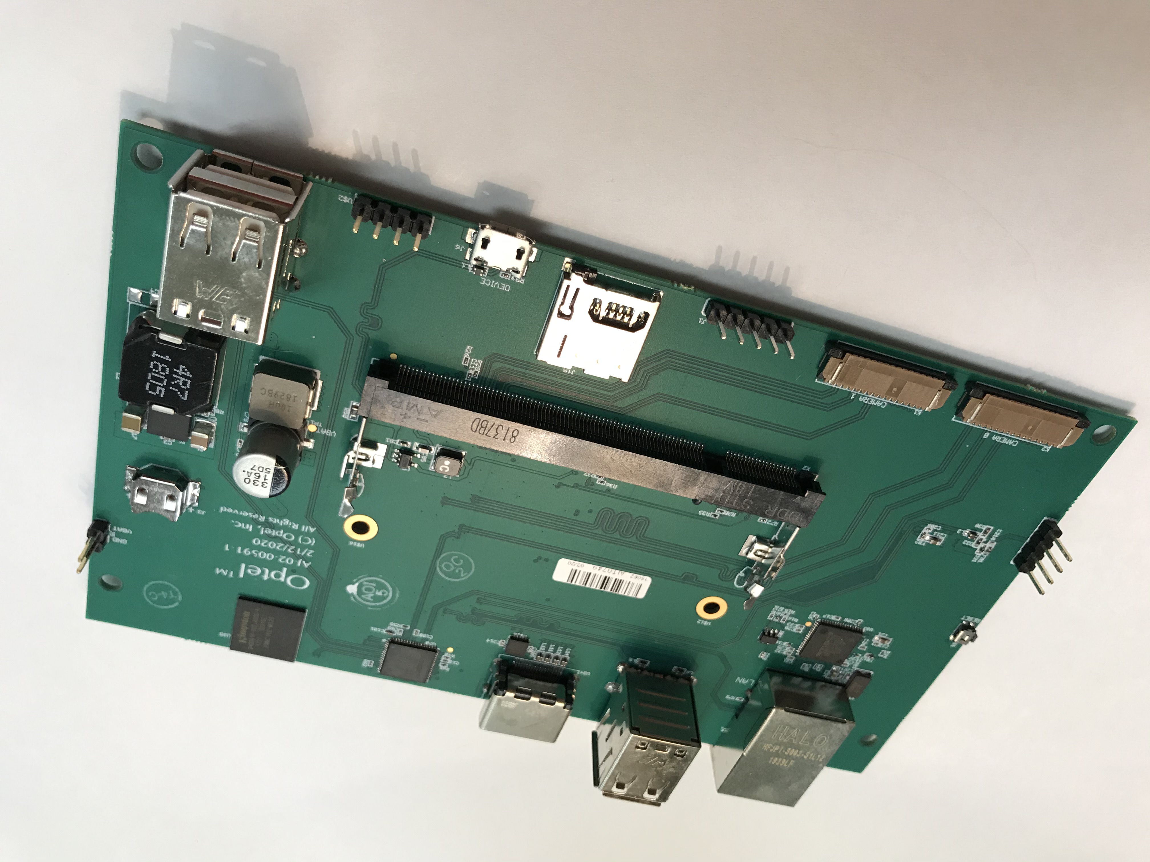 Custom Raspberry Pi interface circuit board